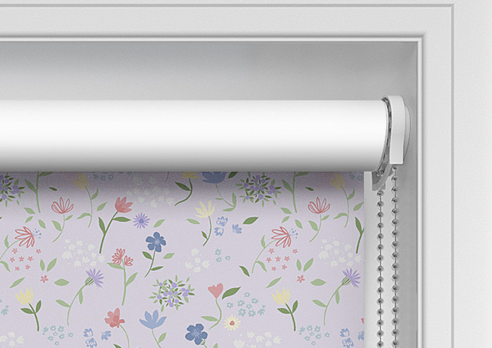 Cottage Garden, Purple Mauve - Twist&Fit Roller Blind - Image 11